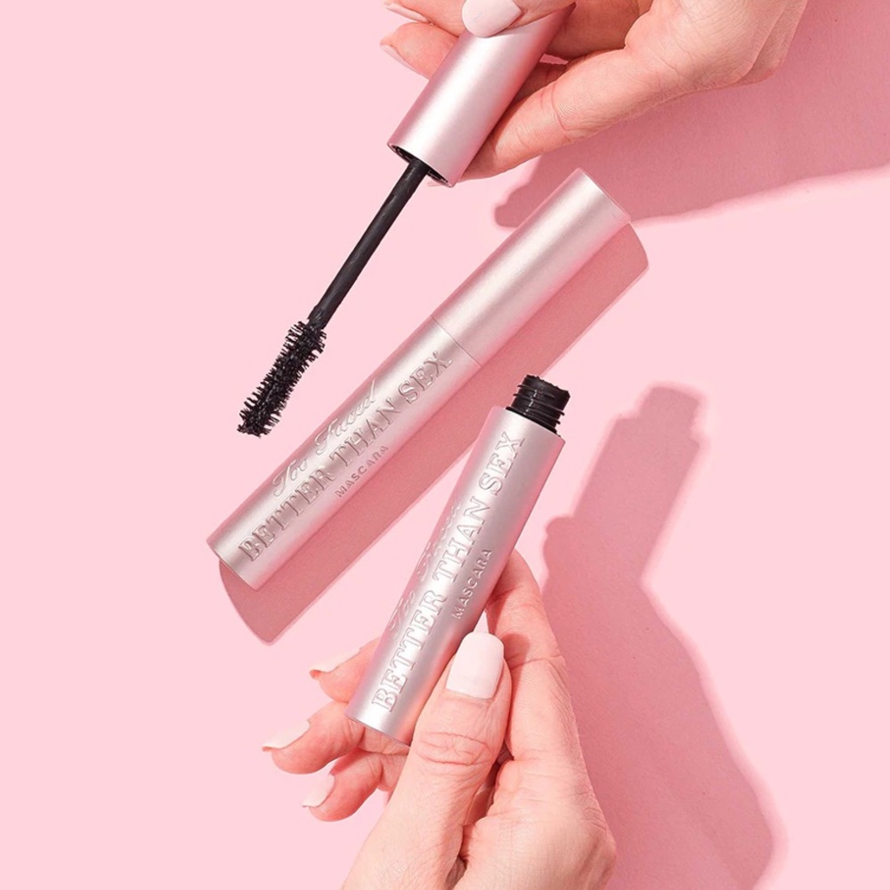 NIB NWT TOO FACED Better Than Sex Volumizing Mascara .27oz Full Size Best Seller